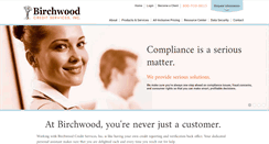 Desktop Screenshot of birchwoodcreditservices.com
